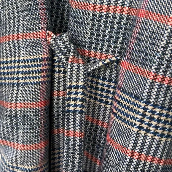 Andersen & Lauth plaid poncho - Picture 3 of 5